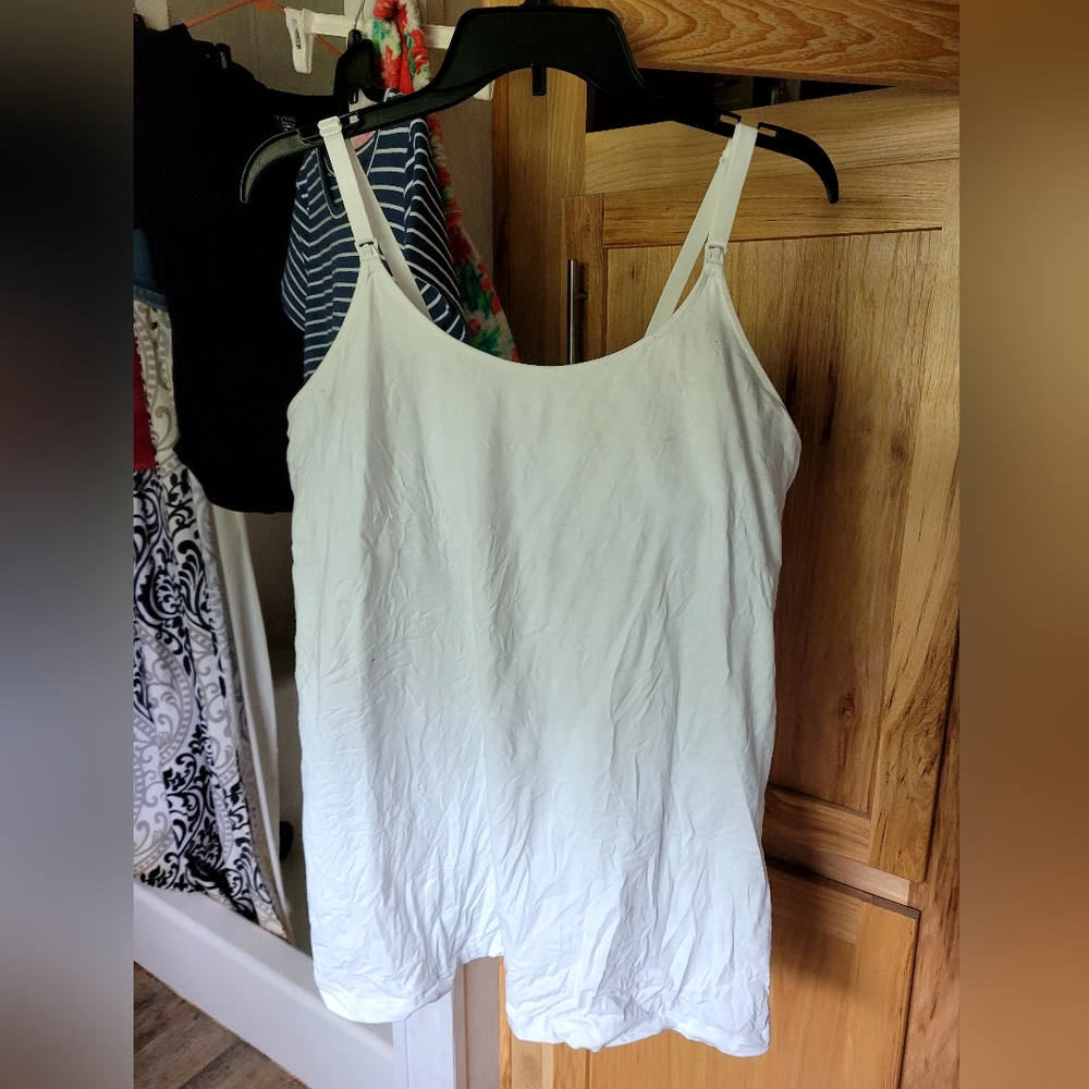 Maternity nursing tank